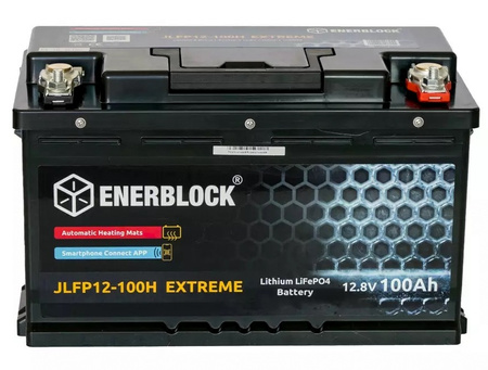 Akumulator ENERBLOCK LITHIUM LIFEPO4 12.8V 100AH JLFP12-100H EXTREME