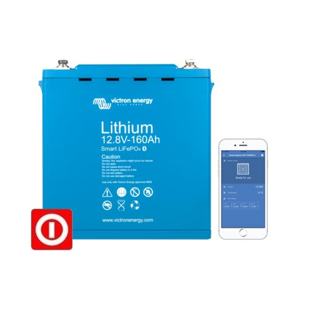 Akumulator litowo-jonowy LiFePO4 Victron 12.8V 160Ah Smart