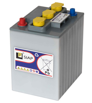 Akumulator trakcyjny SIAP 3PT210 6V 205AH/256AH Strong