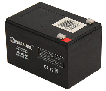 Akumulator ENERBLOCK 12V 12AH JS12-12 żelowy AGM