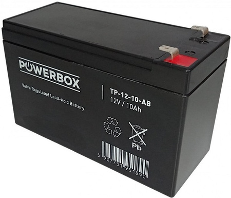 Akumulator Powerbox 12V 10Ah VRLA AGM TP-12-10-AB