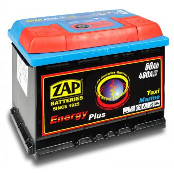 Akumulator ZAP Energy Plus 60Ah 480A 95607