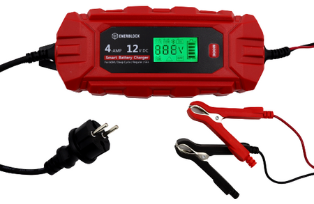 ŁADOWARKA PROSTOWNIK Enerblock ENR12-4 12V 4A