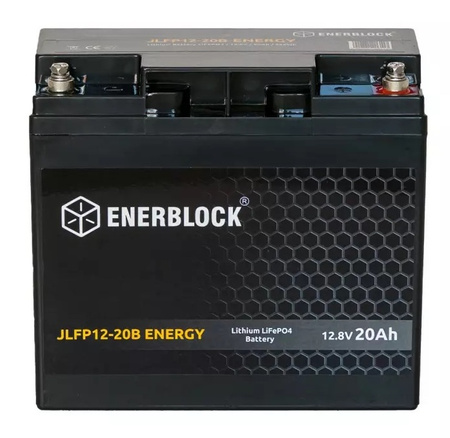 Akumulator ENERBLOCK LITHIUM LIFEPO4 12.8V 20AH JLFP12-20
