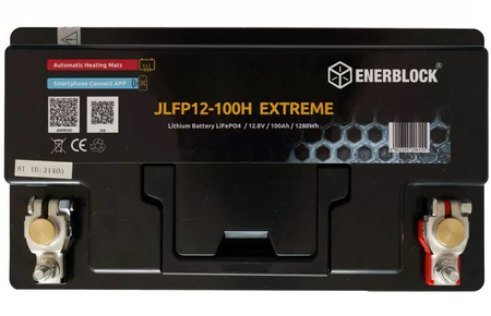 Akumulator ENERBLOCK LITHIUM LIFEPO4 12.8V 100AH JLFP12-100H EXTREME