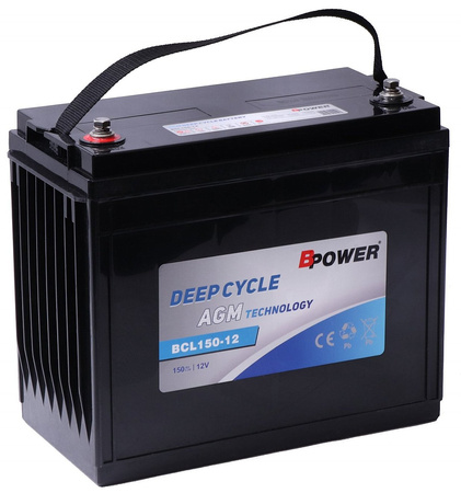 Akumulator trakcyjny Bpower BCL150-12 12V 150Ah