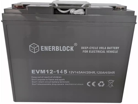 Akumulator ENERBLOCK 12V 145AH EVM12-145 AGM Traction