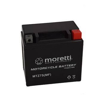 AKUMULATOR Moretti MTZ7S / GTZ7S / YTZ7S-BS 6Ah 130A AGM (GEL)