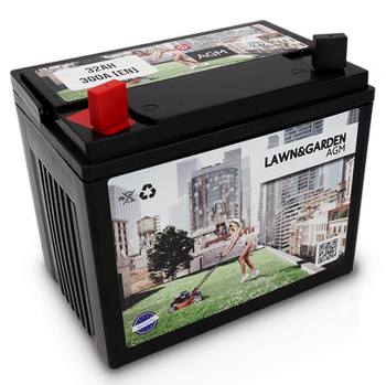 Akumulator Lawn&Garden 12V 32Ah 300A U1L AGM L+ do kosiarki traktorka