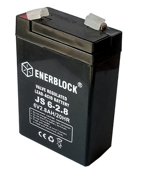 Akumulator ENERBLOCK 6V 2,8AH JS6-2.8 żelowy AGM