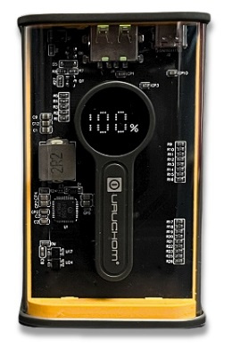 POWERBANK 10000mAh 22.5W QC3.0 QC4.0 PD3.0 USB1 USB-C Żółty