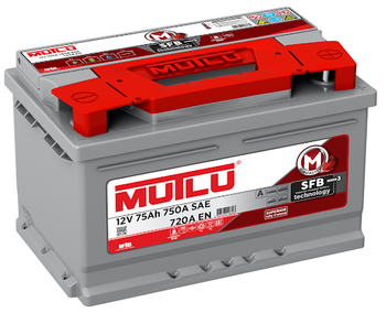 Akumulator Mutlu SFB SERIES 3 75Ah 720A  M75SFB-LB3 niski