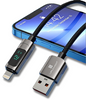Kabel USB LIGHTNING Apple IPHONE Szybki 12W Z WYŚWIETLACZEM 1M Uruchom