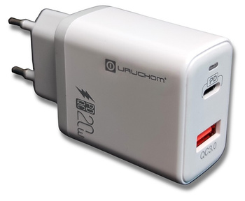 Szybka Ładowarka sieciowa zasilacz 20W 1x USB C USB A PD 3.0 Uruchom