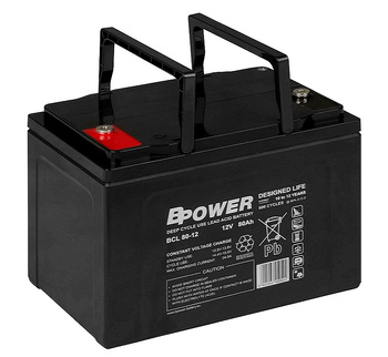 AKUMULATOR Bpower BCL 80-12 80Ah  12V AGM Praca CYKLICZNA