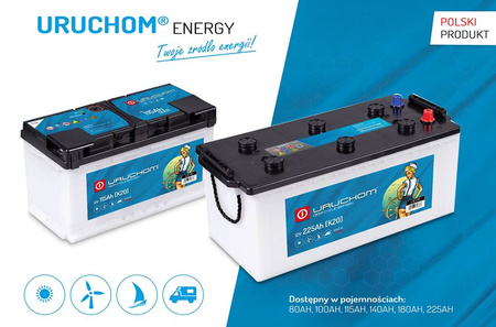 Akumulator Uruchom Energy 100Ah