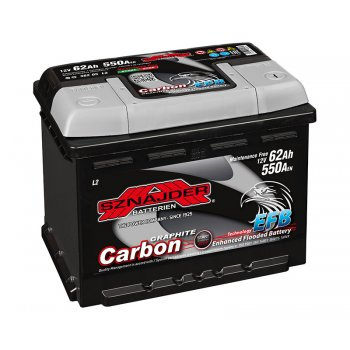 Akumulator Sznajder Carbon 62Ah 550A EFB
