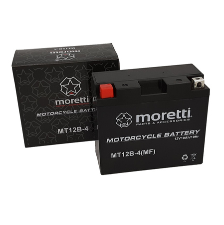 AKUMULATOR Moretti MT12B-4 / YT12B-4 10Ah 125A AGM (GEL)