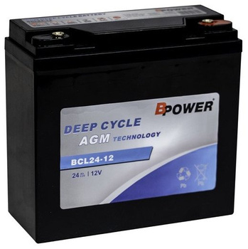 Akumulator trakcyjny  Bpower BCL 24-12 12V 24Ah