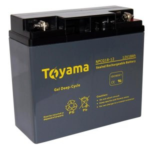 Akumulator Toyama NPCG18 12V 18Ah GEL