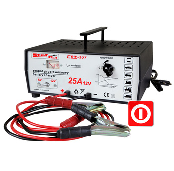 Prostownik STEF-POL EST-307 6V/12V 25A