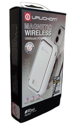 Apple MagSafe PowerBank 10000mAh 15W z ładowaniem bezprzewodowym Uruchom Biały