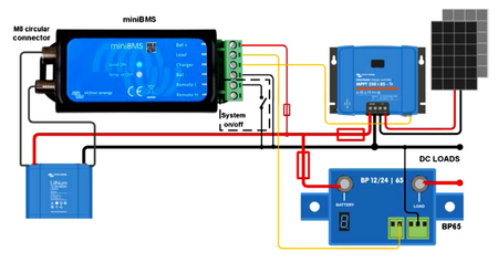 Moduł nadzorczy do baterii Victron Energy miniBMS