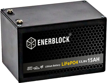 Akumulator ENERBLOCK 12V 15AH JLFP12-15 LITHIUM LiFePO4