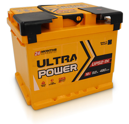 Akumulator Ultra Power 52Ah 480A