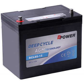 Akumulator trakcyjny  Bpower BCL85-12 12V 85Ah