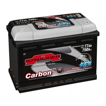 Akumulator Sznajder Carbon 77Ah 750A EFB