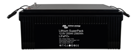 Akumulator Victron Super Pack 12,8V 200Ah 2560Wh (M8)  litowo-jonowy (LiFePO4)