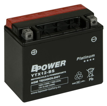 Akumulator Bpower żelowy YTX12-BS 10Ah GSF GSX-R