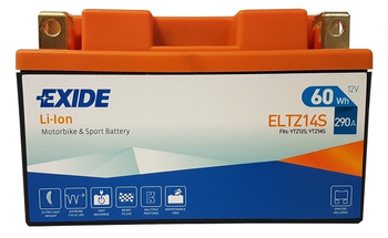Akumulator Exide Lithium ELTZ14S 5Ah / 60Wh 290A