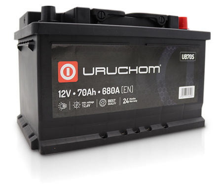 Akumulator Uruchom Black 70Ah 680A UB70S