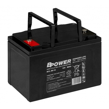 Przetwornica sinusPRO-500 W 12V 500VA + akumulator BCL 80Ah AGM