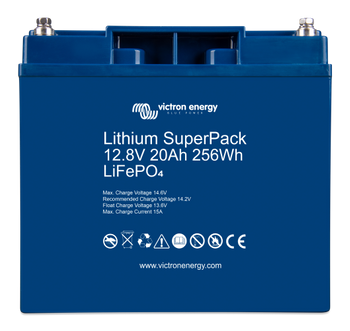 Akumulator Victron Super Pack 12,8V 20Ah 256Wh (M5)  litowo-jonowy (LiFePO4)