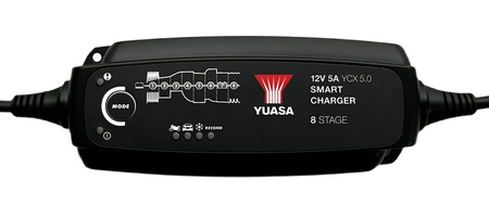 ŁADOWARKA PROSTOWNIK YUASA YCX 5.0 12V 5A