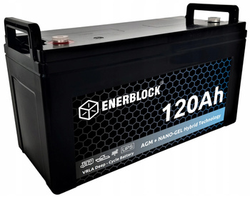 Akumulator ENERBLOCK 12V 120AH JDM12-120 AGM Longlife