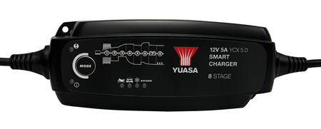 ŁADOWARKA PROSTOWNIK YUASA YCX 5.0 12V 5A