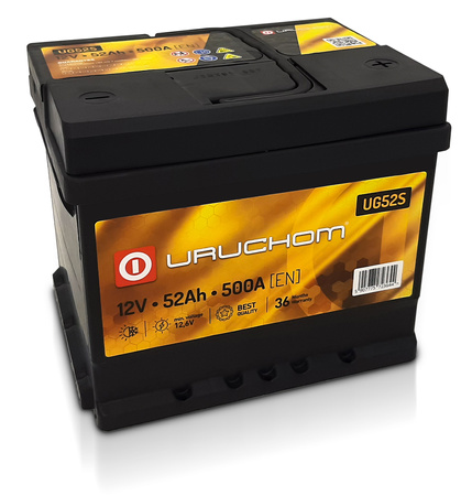 Akumulator Uruchom Gold 52Ah 500A UG52S