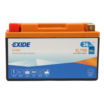 Akumulator Exide Lithium ELT9B 3Ah / 36Wh 190A