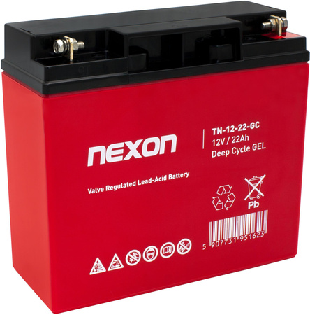 Akumulator Nexon 12V 22Ah GEL TN-12-22-GC