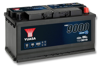 YUASA AGM 95Ah 850A P+ START-STOP YBX9019