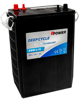 Akumulator trakcyjny  Bpower AGM-L16 6V 400Ah