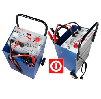 Prostownik STEF-POL EST-327 12V/24V 100A + rozruch