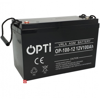 Przetwornica sinusPRO-1000W 12V 1000VA + akumulator Opti 100Ah AGM