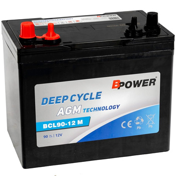 Akumulator trakcyjny  Bpower BCL90-12 M 12V 90Ah