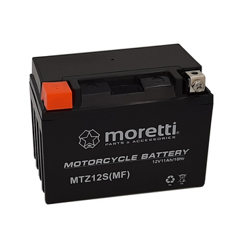 AKUMULATOR Moretti MTZ12S / YTZ12S-BS 11Ah 210A AGM (GEL)