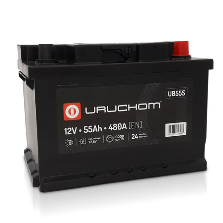 Akumulator Uruchom Black 55Ah 480A UB55S